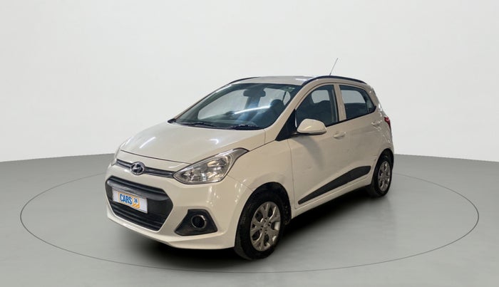 2016 Hyundai Grand i10 SPORTZ 1.2 KAPPA VTVT, Petrol, Manual, 42,199 km, Left Front Diagonal