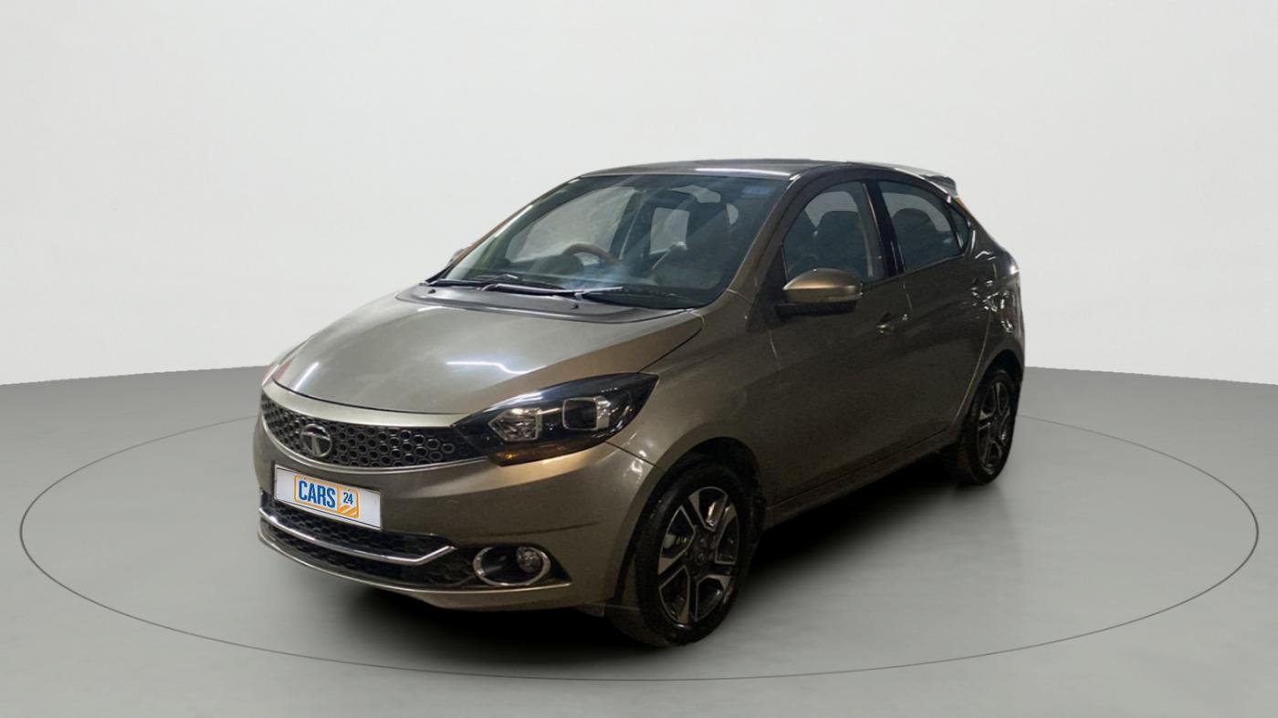 2019 Tata TIGOR XZA PETROL, Petrol, Automatic, 46,013 km, Left Front Diagonal