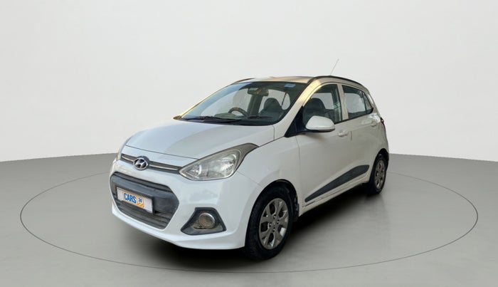 2015 Hyundai Grand i10 SPORTZ 1.2 KAPPA VTVT, Petrol, Manual, 81,424 km, Left Front Diagonal