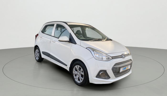 2015 Hyundai Grand i10 SPORTZ 1.2 KAPPA VTVT, Petrol, Manual, 81,424 km, Right Front Diagonal