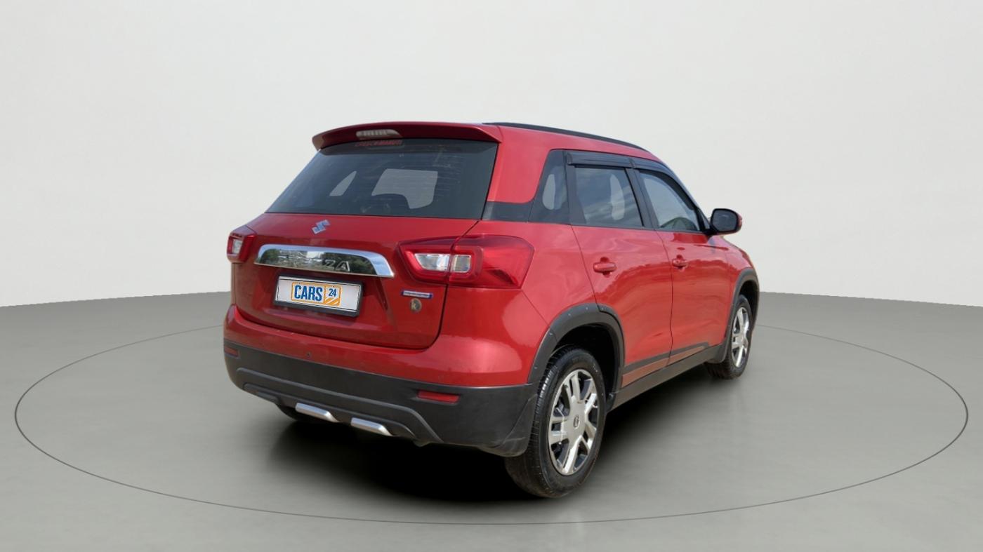 2020 Maruti Vitara Brezza VXI AT SHVS, Petrol, Automatic, 39,570 km, Right Back Diagonal