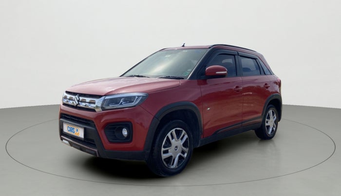 2020 Maruti Vitara Brezza VXI AT SHVS, Petrol, Automatic, 39,570 km, Left Front Diagonal