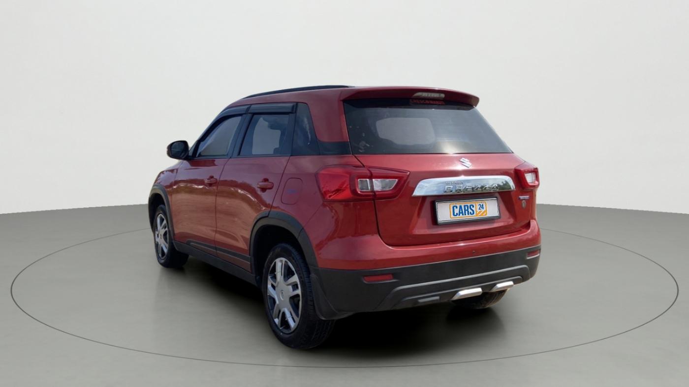 2020 Maruti Vitara Brezza VXI AT SHVS, Petrol, Automatic, 39,570 km, Left Back Diagonal