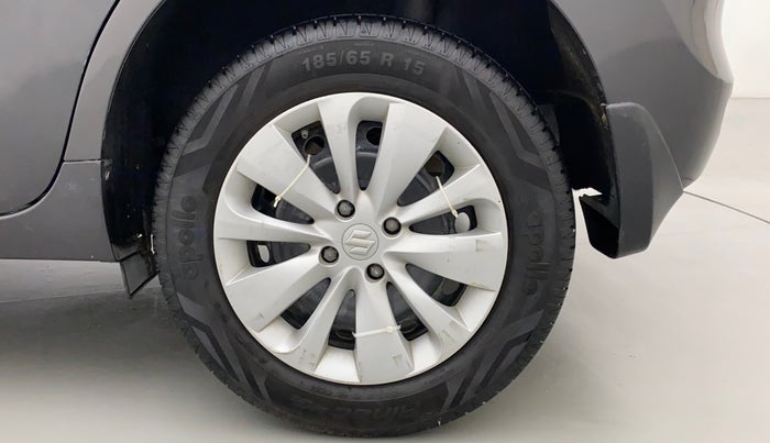 2017 Maruti Baleno DELTA CVT PETROL 1.2, Petrol, Automatic, 73,442 km, Left Rear Wheel