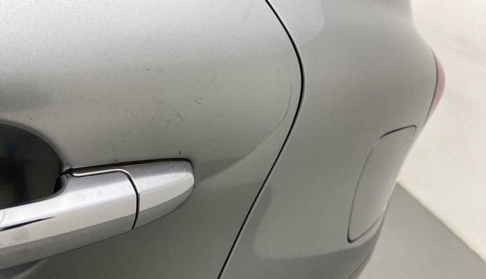 2017 Maruti Baleno ALPHA CVT PETROL 1.2, Petrol, Automatic, 78,290 km, Rear left door - Slightly dented