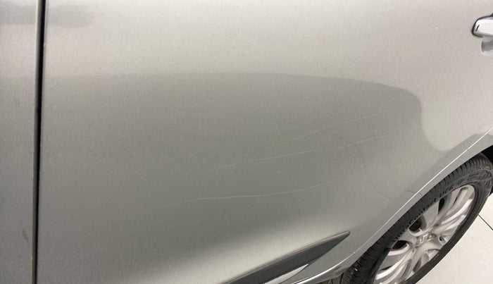 2017 Maruti Baleno ALPHA CVT PETROL 1.2, Petrol, Automatic, 78,290 km, Rear left door - Minor scratches