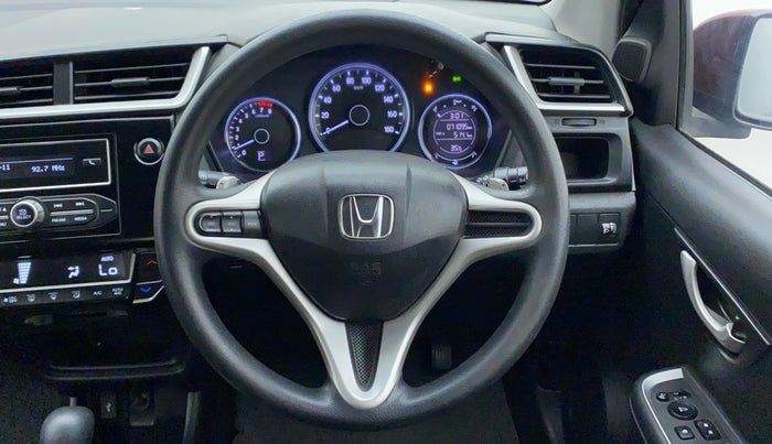 2016 Honda BR-V 1.5L I-VTEC V CVT, Petrol, Automatic, 71,095 km, Steering Wheel Close Up