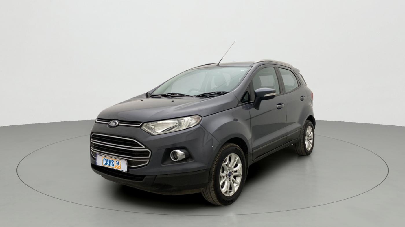2017 Ford Ecosport TITANIUM 1.5L PETROL AT, Petrol, Automatic, 85,126 km, Left Front Diagonal