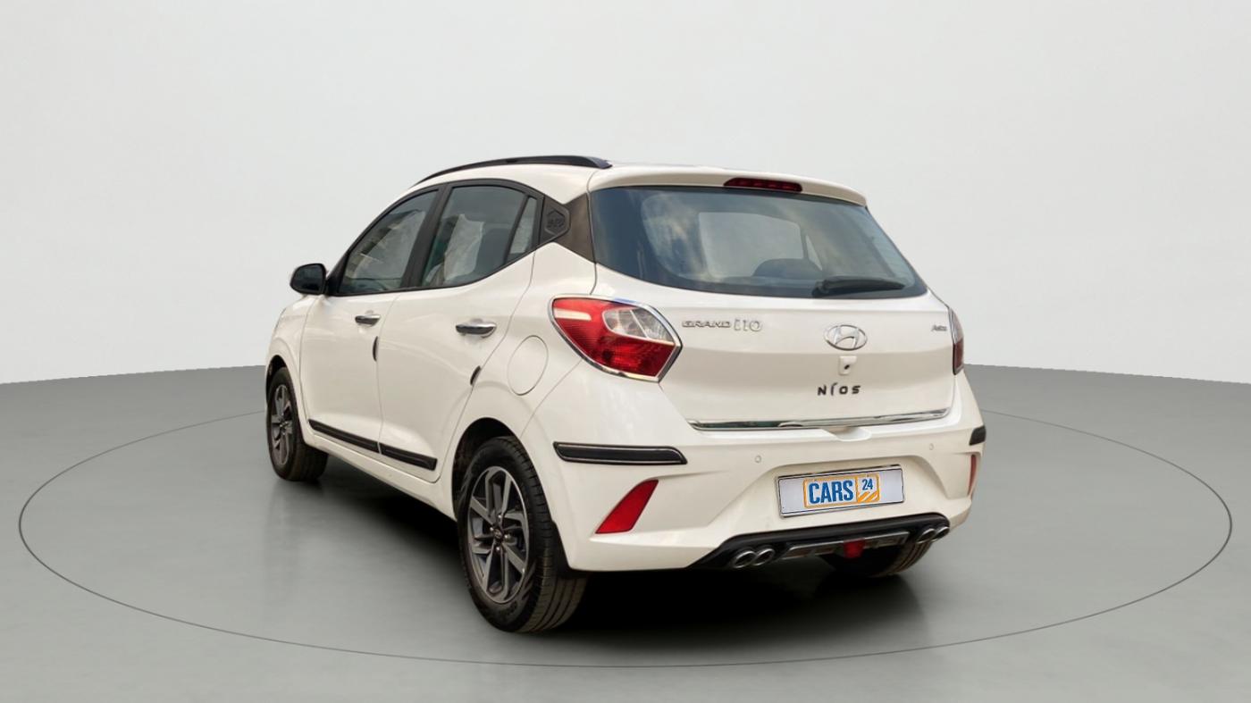 2019 Hyundai GRAND I10 NIOS ASTA 1.2 KAPPA VTVT, Petrol, Manual, 65,372 km, Left Back Diagonal