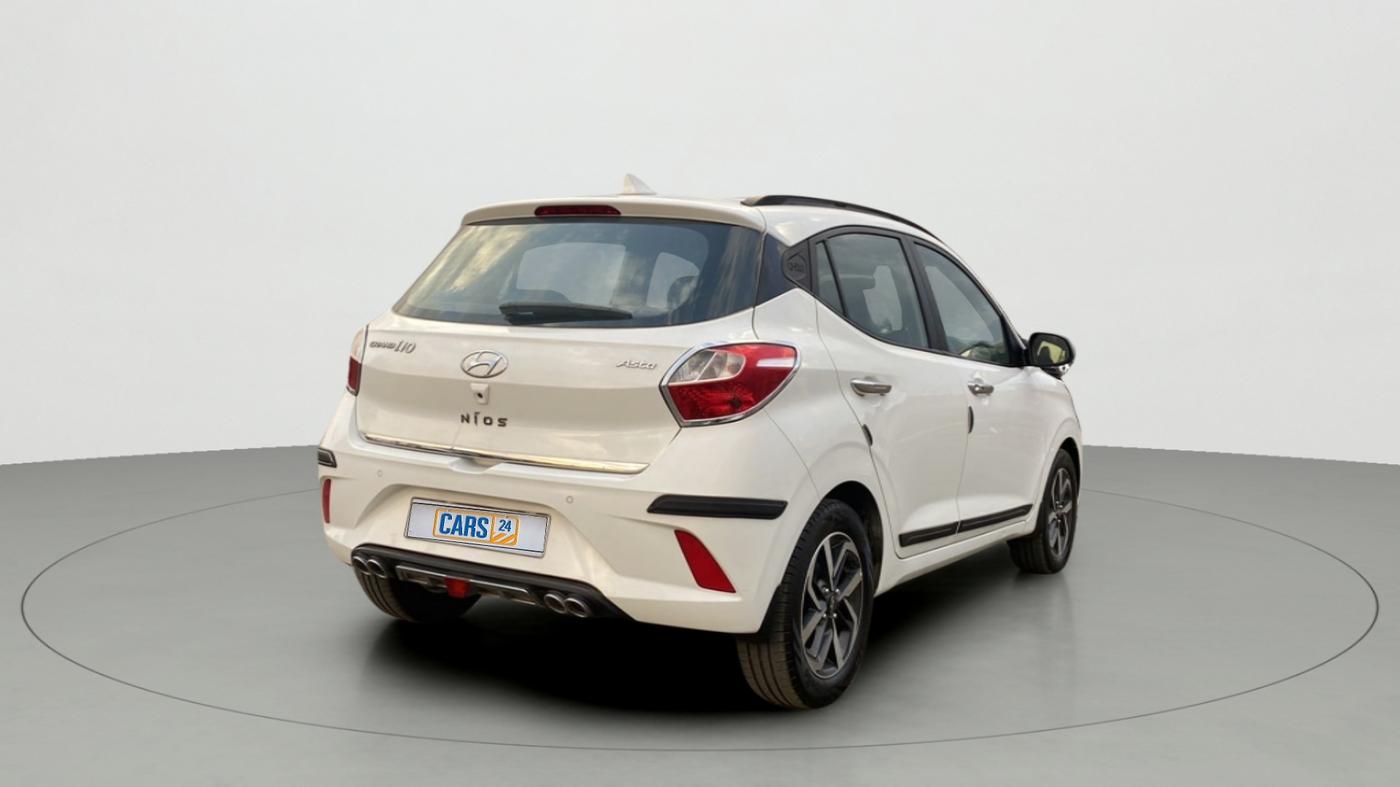 2019 Hyundai GRAND I10 NIOS ASTA 1.2 KAPPA VTVT, Petrol, Manual, 65,372 km, Right Back Diagonal