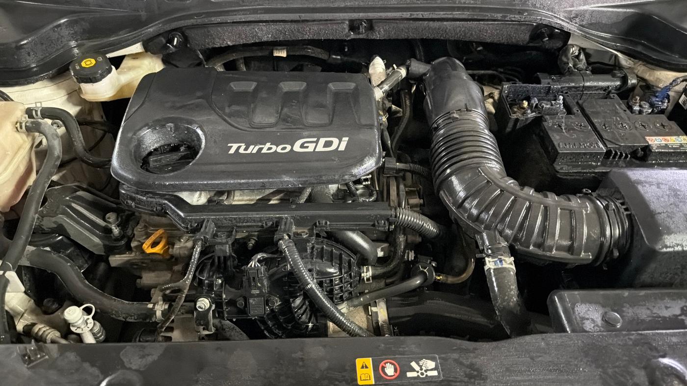 2023 KIA SONET HTK PLUS 1.0 IMT, Petrol, Manual, 64,326 km, Engine View