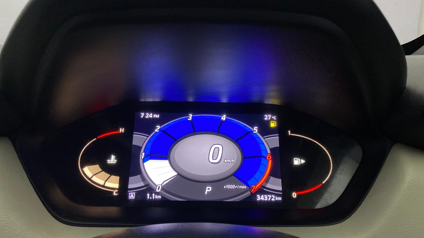 2022 Nissan MAGNITE XV TURBO CVT, Petrol, Automatic, 34,372 km, Odometer Image