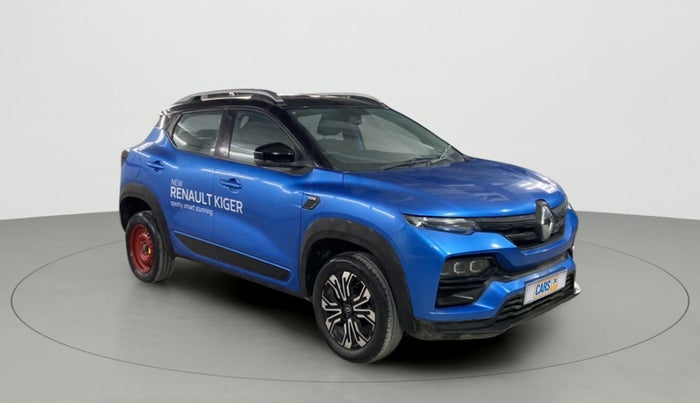 2021 Renault Kiger RXZ TURBO MT DUAL TONE, Petrol, Manual, 7,327 km, Right Front Diagonal
