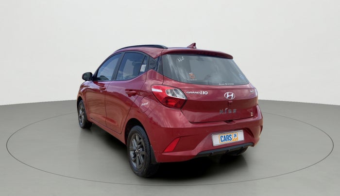 2021 Hyundai GRAND I10 NIOS SPORTZ AMT 1.2 KAPPA VTVT, Petrol, Automatic, 10,791 km, Left Back Diagonal