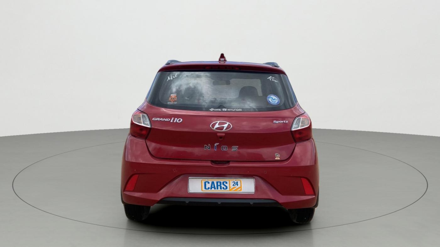2021 Hyundai GRAND I10 NIOS SPORTZ AMT 1.2 KAPPA VTVT, Petrol, Automatic, 10,791 km, Back/Rear