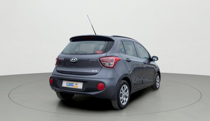 2019 Hyundai Grand i10 SPORTZ 1.2 KAPPA VTVT, Petrol, Manual, 33,029 km, Right Back Diagonal