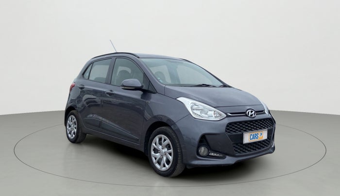2019 Hyundai Grand i10 SPORTZ 1.2 KAPPA VTVT, Petrol, Manual, 33,029 km, Right Front Diagonal