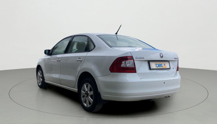 2014 Skoda Rapid AMBITION 1.6 MPI MT PLUS, Petrol, Manual, 73,327 km, Left Back Diagonal