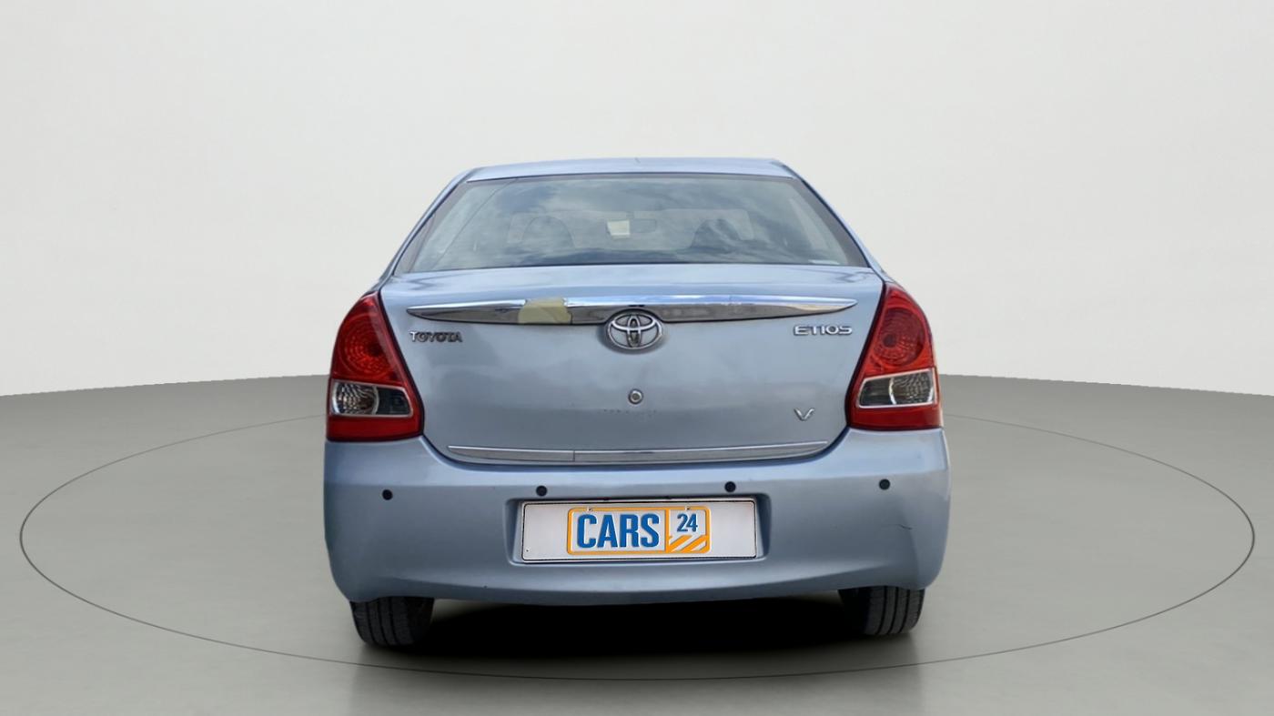 2011 Toyota Etios V, Petrol, Manual, 87,676 km, Back/Rear