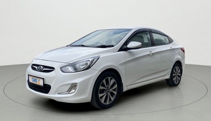 2013 Hyundai Verna FLUIDIC 1.6 VTVT SX, CNG, Manual, 99,864 km, Left Front Diagonal