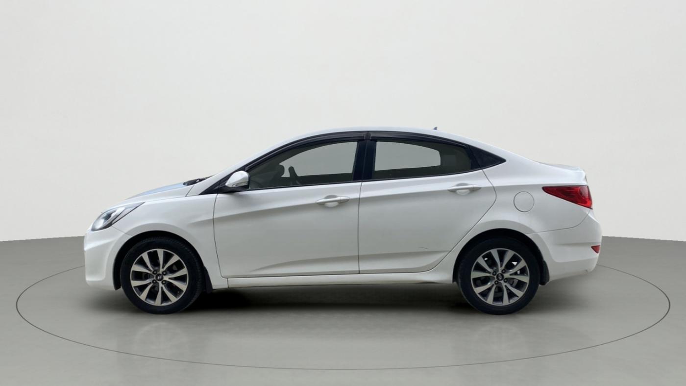 2013 Hyundai Verna FLUIDIC 1.6 VTVT SX, CNG, Manual, 99,864 km, Left Side
