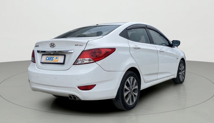 2013 Hyundai Verna FLUIDIC 1.6 VTVT SX, CNG, Manual, 99,864 km, Right Back Diagonal