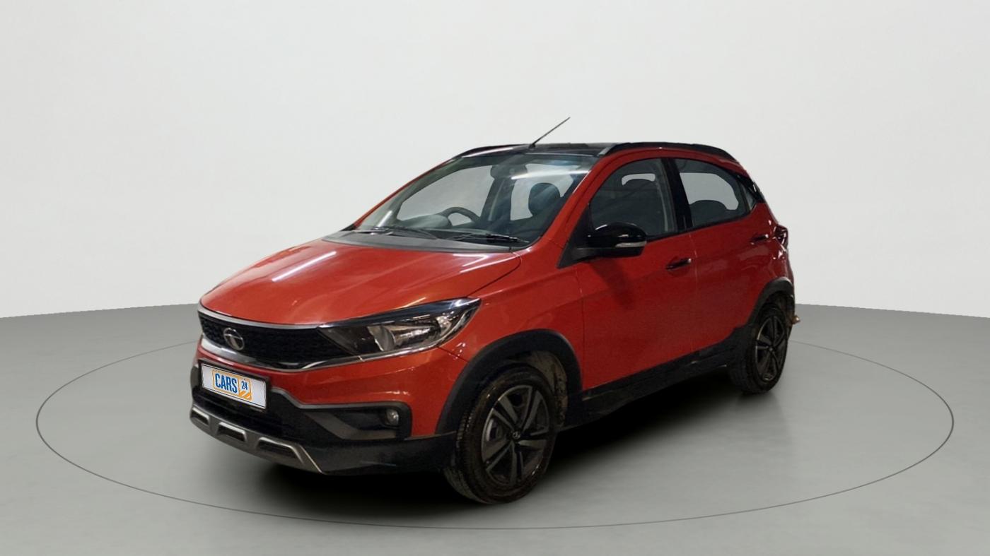 2022 Tata TIAGO NRG XZ AMT, Petrol, Automatic, 13,218 km, Left Front Diagonal
