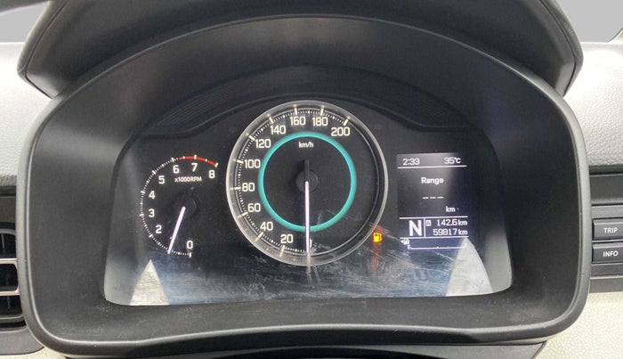 2017 Maruti IGNIS ZETA 1.2 AMT, Petrol, Automatic, 59,811 km, Odometer Image