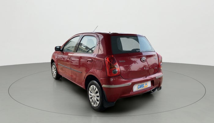 2011 Toyota Etios Liva G, Petrol, Manual, 86,323 km, Left Back Diagonal