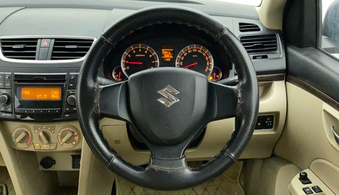 2016 Maruti Swift Dzire VXI, Petrol, Manual, 96,861 km, Steering Wheel Close Up