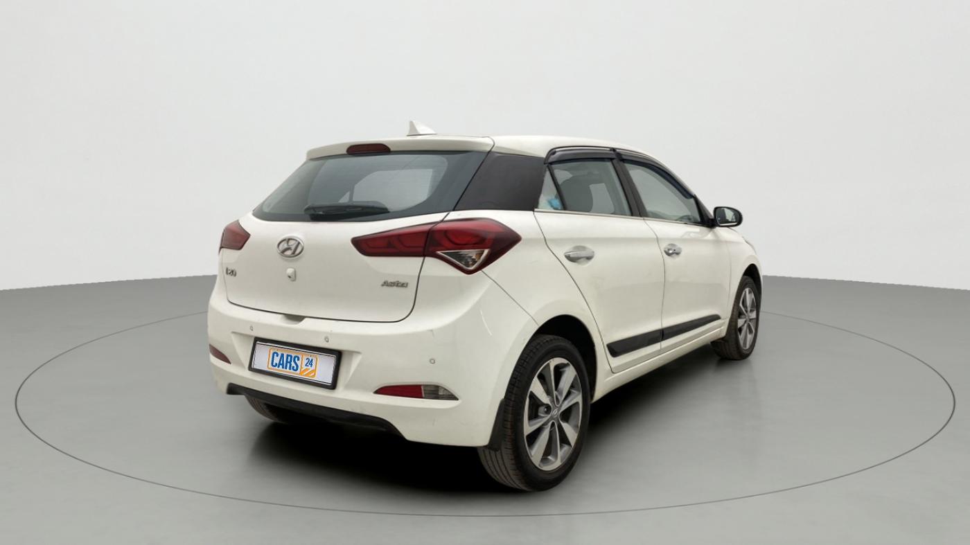 2017 Hyundai Elite i20 ASTA 1.2 (O), Petrol, Manual, 93,975 km, Right Back Diagonal