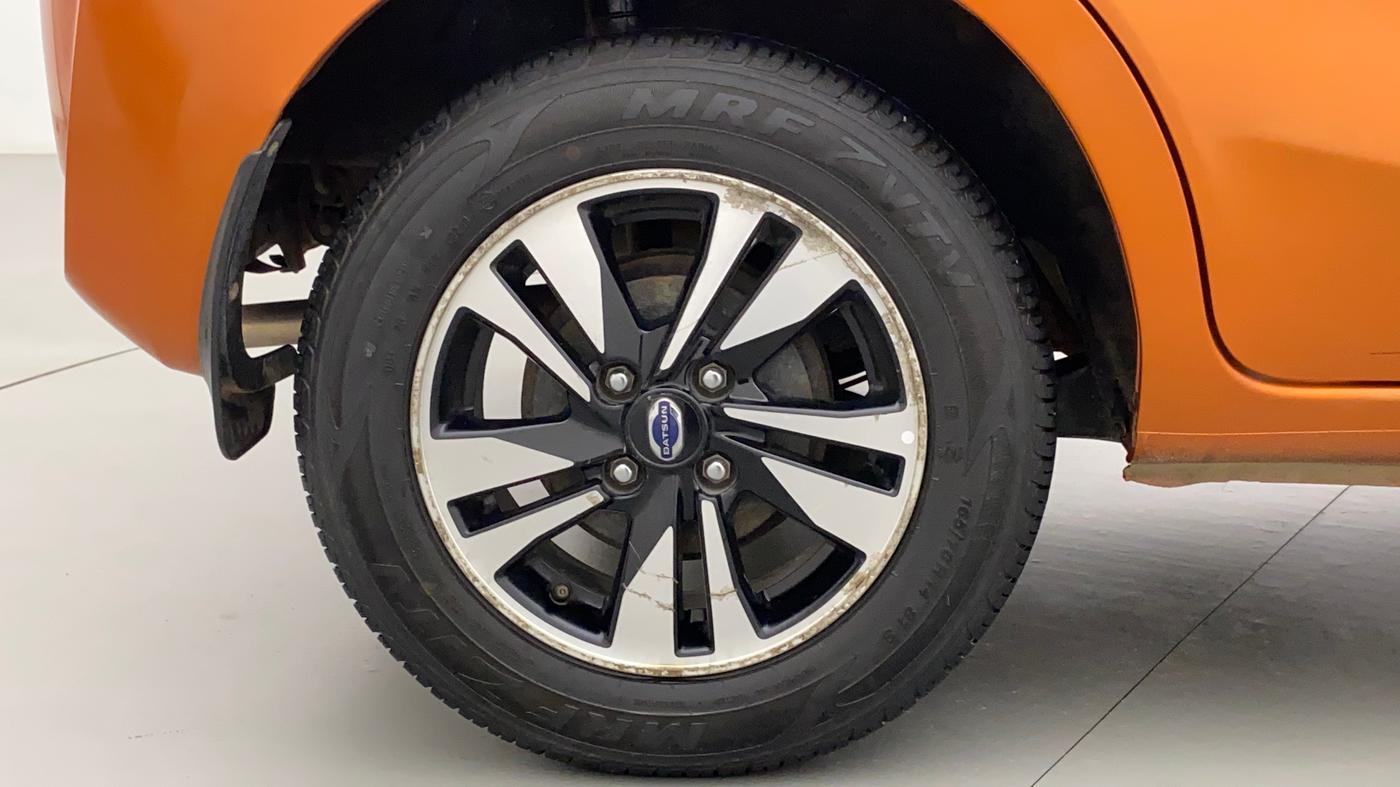 2019 Datsun Go T(O), Petrol, Manual, 46,116 km, Right Rear Wheel