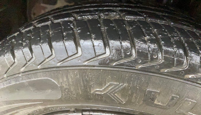 2017 Datsun Redi Go T (O), Petrol, Manual, 23,380 km, Left Front Tyre Tread