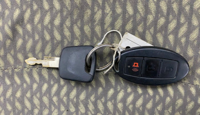 2017 Datsun Redi Go T (O), Petrol, Manual, 23,380 km, Key Close Up