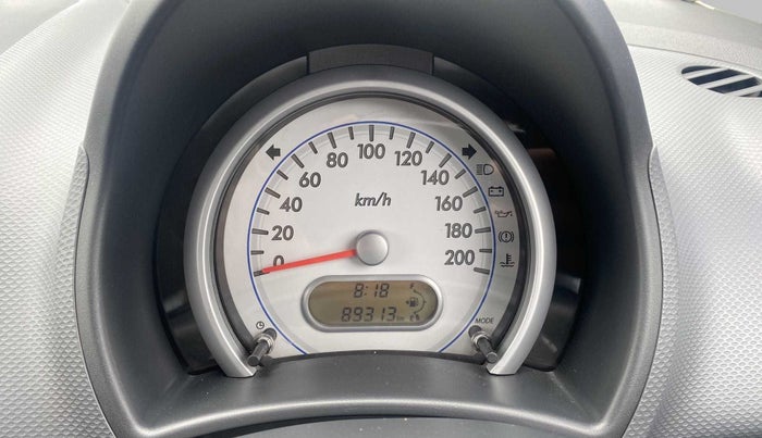 2012 Maruti Ritz LXI, Petrol, Manual, 89,296 km, Odometer Image