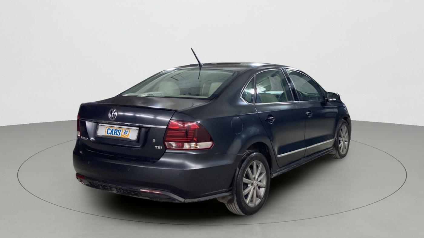 2021 Volkswagen Vento HIGHLINE PLUS AT MATT EDITION, Petrol, Automatic, 21,643 km, Right Back Diagonal