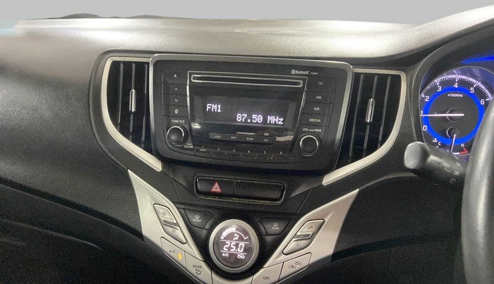 2018 Maruti Baleno ZETA CVT PETROL 1.2, Petrol, Automatic, 1,06,886 km, Air Conditioner