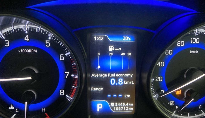2018 Maruti Baleno ZETA CVT PETROL 1.2, Petrol, Automatic, 1,06,886 km, Odometer Image
