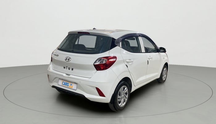 2021 Hyundai GRAND I10 NIOS MAGNA 1.2 KAPPA VTVT, Petrol, Manual, 7,985 km, Right Back Diagonal