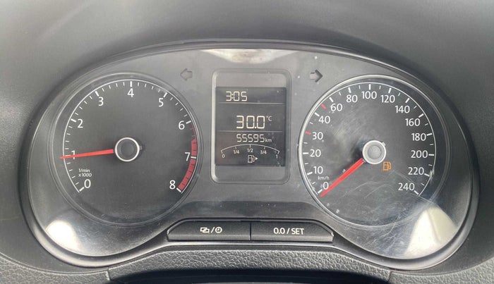 2018 Volkswagen Ameo TRENDLINE 1.0L, Petrol, Manual, 55,580 km, Odometer Image