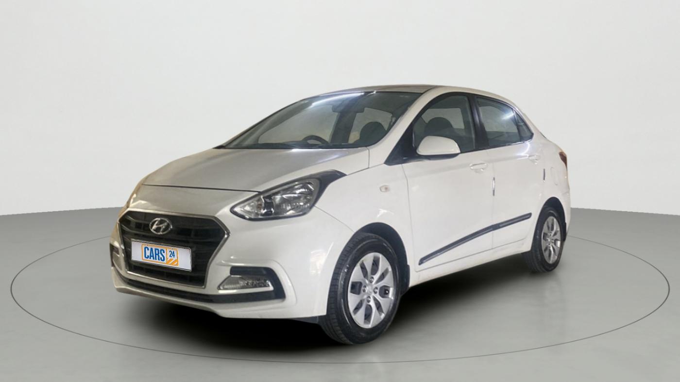 2017 Hyundai Xcent E+, Petrol, Manual, 23,420 km, Left Front Diagonal