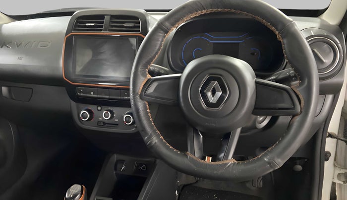 2021 Renault Kwid CLIMBER 1.0 (O), Petrol, Manual, 9,490 km, Steering Wheel Close Up