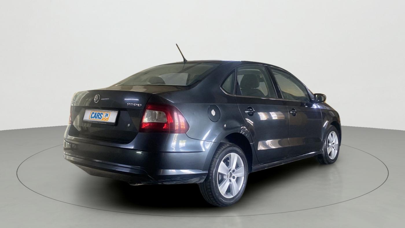 2021 Skoda Rapid AMBITION TSI, Petrol, Manual, 88,069 km, Right Back Diagonal