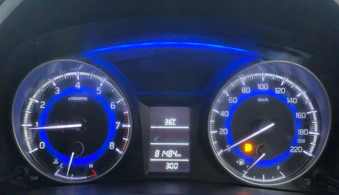 2016 Maruti Baleno DELTA PETROL 1.2, Petrol, Manual, 81,551 km, Odometer Image