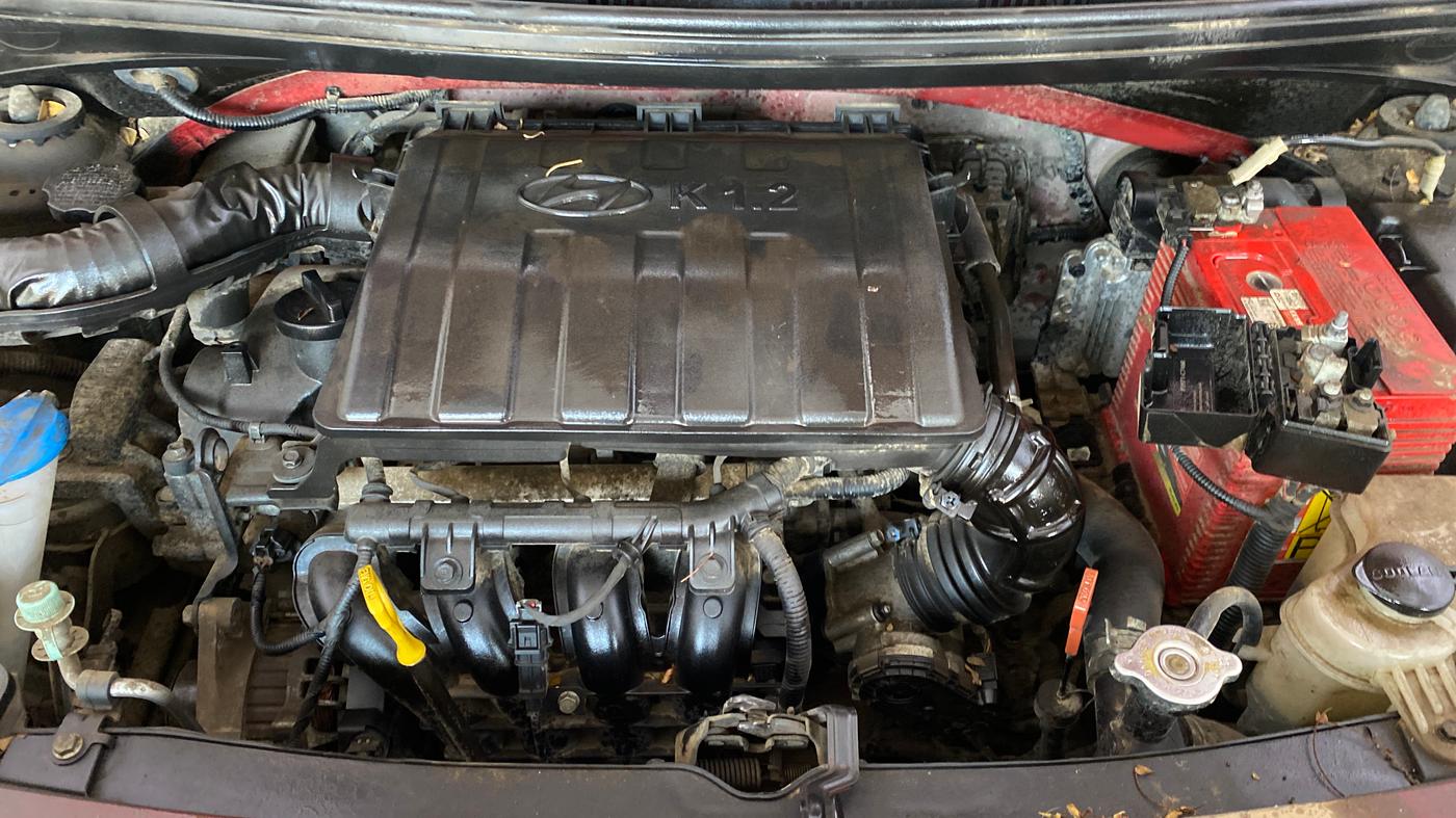 2019 Hyundai Grand i10 MAGNA AT 1.2 KAPPA VTVT, Petrol, Automatic, 36,769 km, Engine View