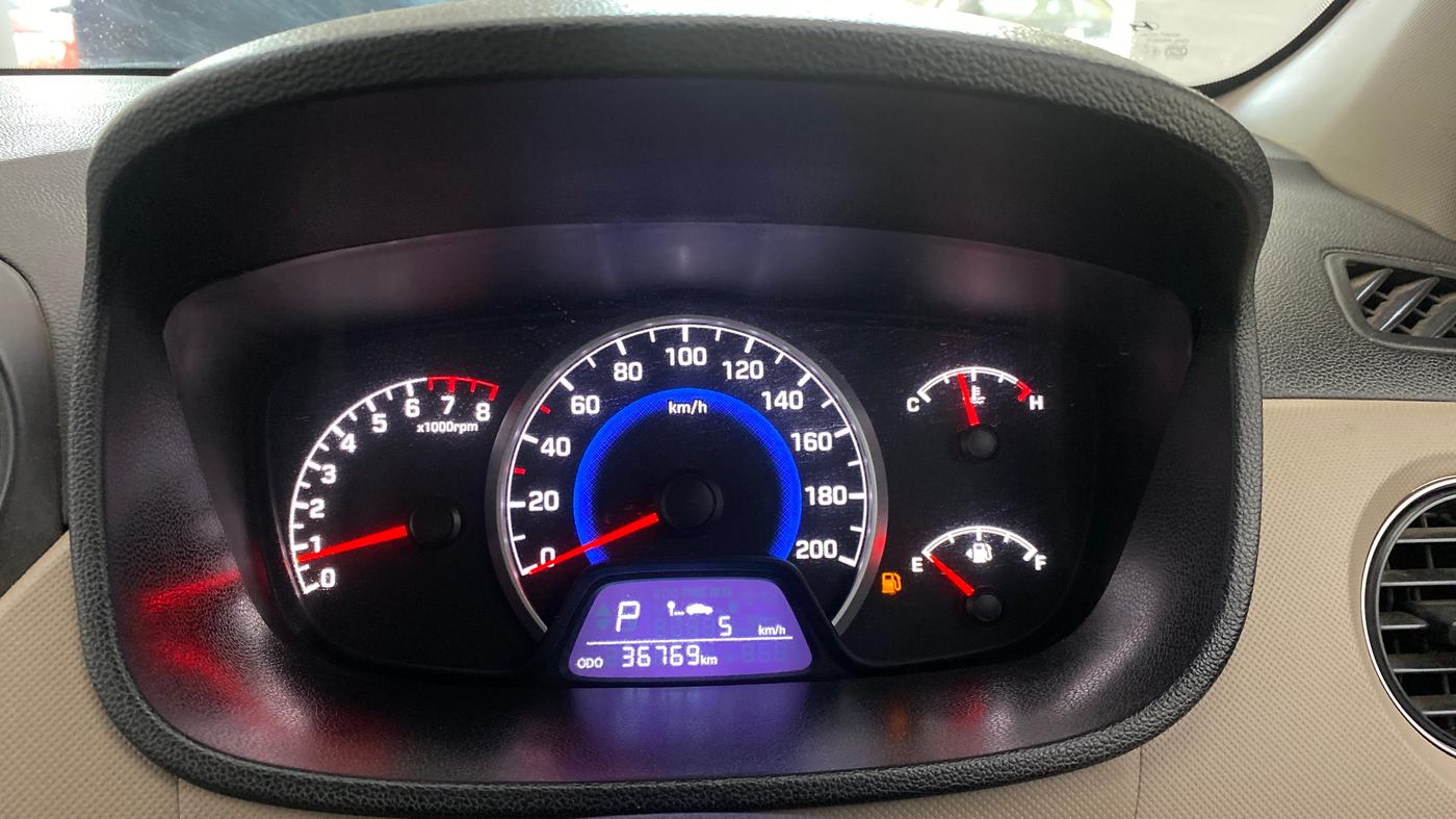 2019 Hyundai Grand i10 MAGNA AT 1.2 KAPPA VTVT, Petrol, Automatic, 36,769 km, Odometer Image