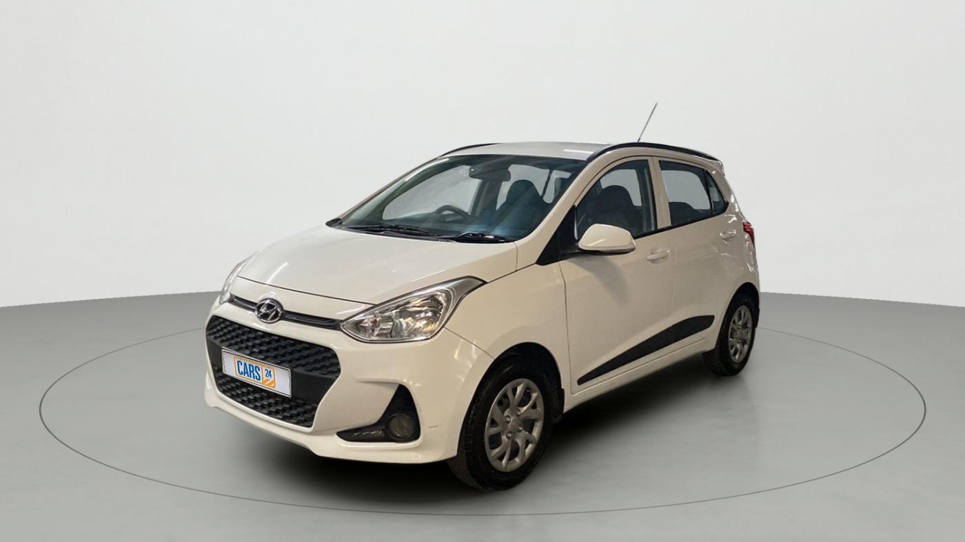 2019 Hyundai Grand i10 SPORTZ 1.2 KAPPA VTVT, Petrol, Manual, 68,298 km, Left Front Diagonal