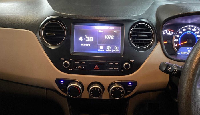 2019 Hyundai Grand i10 SPORTZ 1.2 KAPPA VTVT, Petrol, Manual, 68,298 km, Air Conditioner