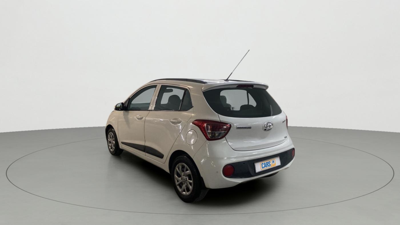 2019 Hyundai Grand i10 SPORTZ 1.2 KAPPA VTVT, Petrol, Manual, 68,298 km, Left Back Diagonal