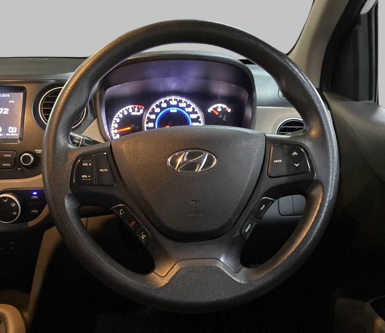 2019 Hyundai Grand i10 SPORTZ 1.2 KAPPA VTVT, Petrol, Manual, 68,298 km, Steering Wheel Close Up